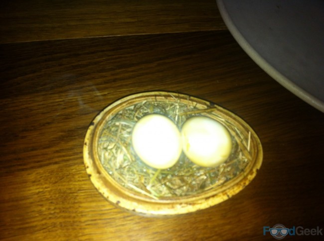 Smoked Quails Eggs