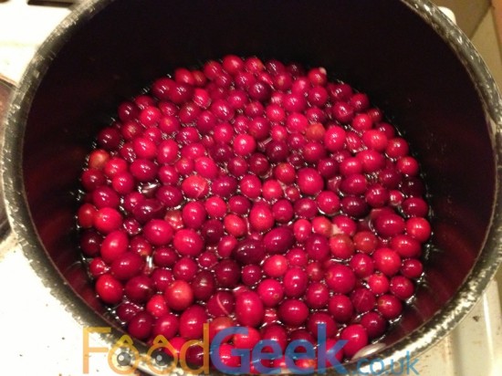 Cranberry Syrup