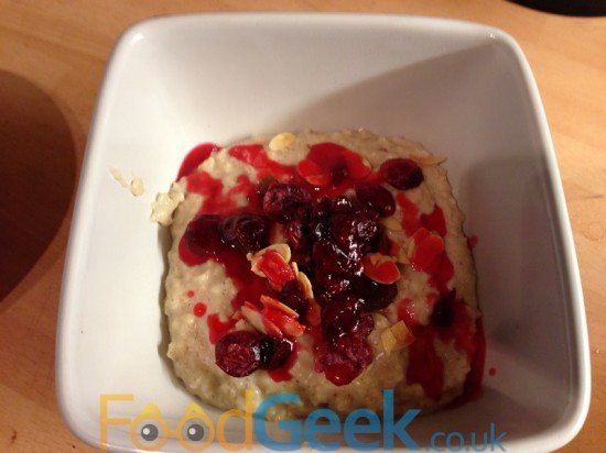 Cranberry Porridge