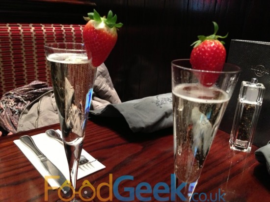 Prosecco & Strawberries