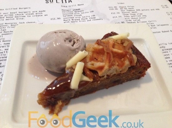 Sticky Toffee Waffle Pudding