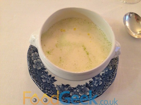 Potato & Wild Garlic Soup