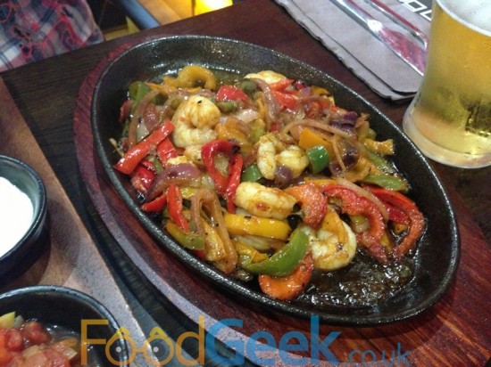 Sizzling Shrimp & Veg