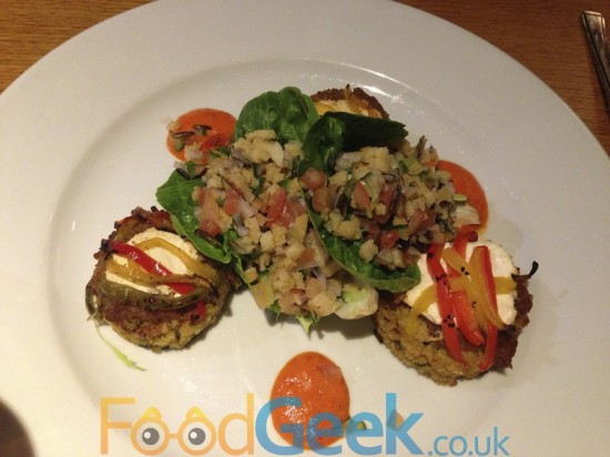 Bulgar Wheat & Pepper Cakes