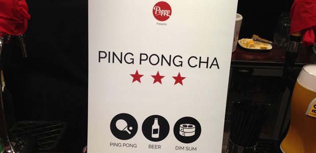 Ping Pong Cha @ Yang Sing, Manchester – Ping Pong + Beer + Dim Sum!