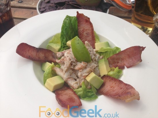 Crab, Bacon & Avocado Salad