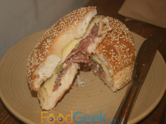 Reuben Bagel