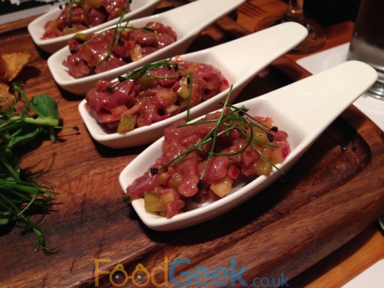 Venison Tartare