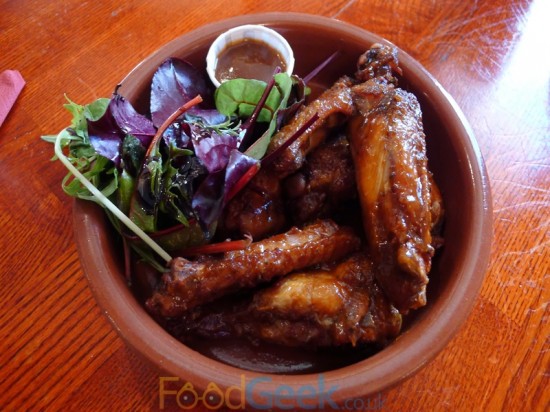 Teriyaki Glazed Chicken Wings