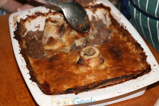 Steak & Guiness Pie