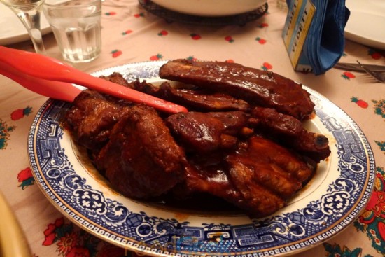 Cold-smoked, Slow-cooked Pork Ribs