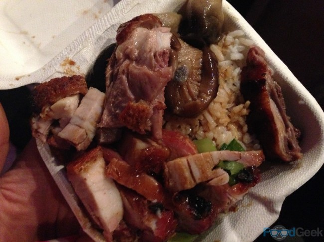 3 Meats & Rice from Yang Sing