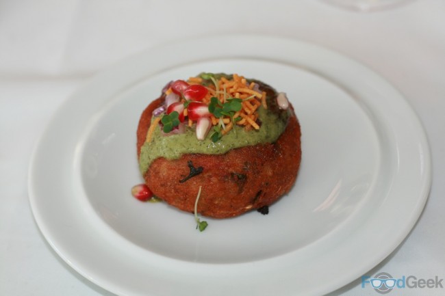 Aloo Tikki Chaat