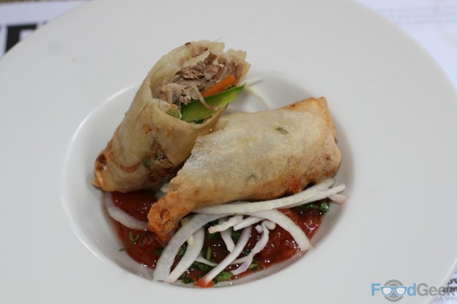 Bread Oven Duck Spring Rolls