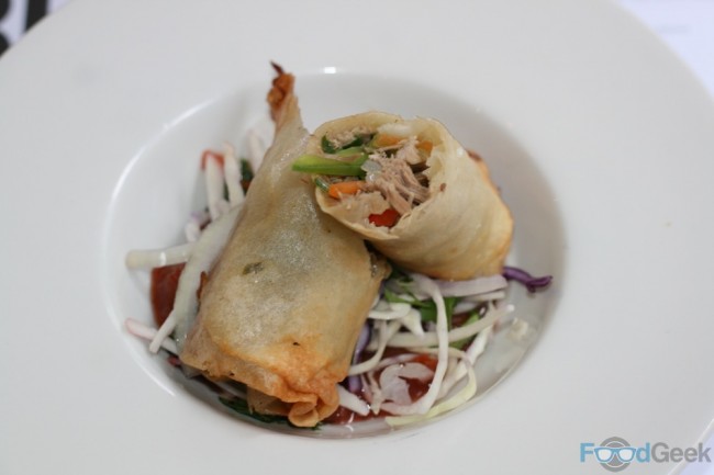 Bread Oven Duck Spring Rolls