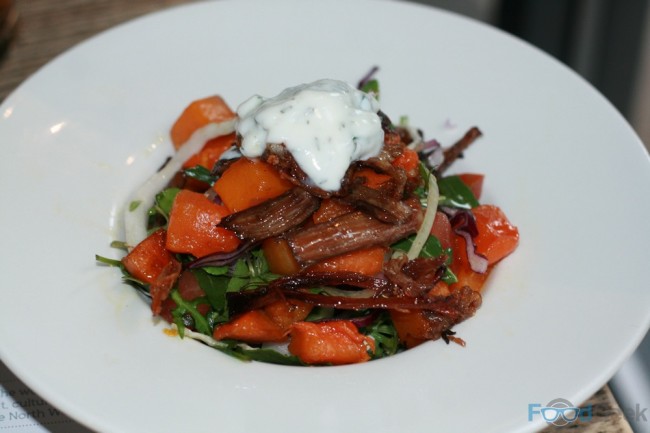 Lamb Breast, Pumpkin & Honey Salad