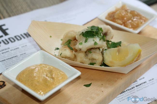 Tempura Monkfish Cheeks