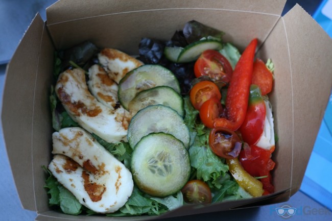 Greek Halloumi Salad Box