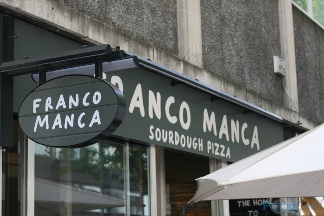 Outside Franco Manca