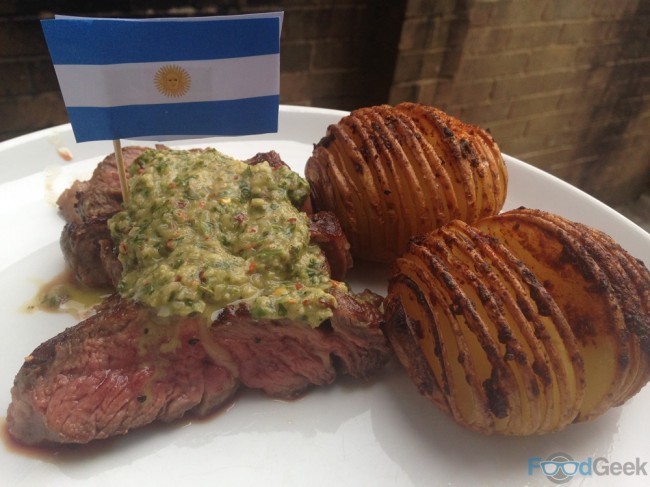 Ribeye Steak & Chimmichuri