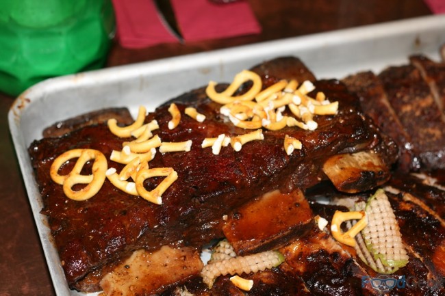 'Jacobs Ladder' Beef Ribs