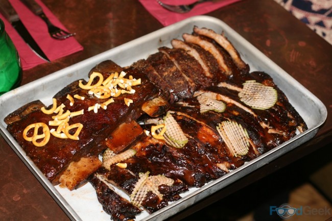 Selection of ribs...