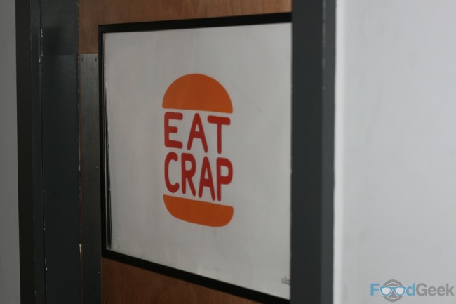 Eat Crap Sign