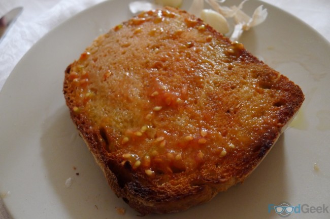 Pan Con Tomate