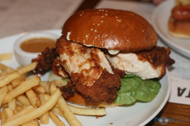 Buttermilk Fried Chicken Burger