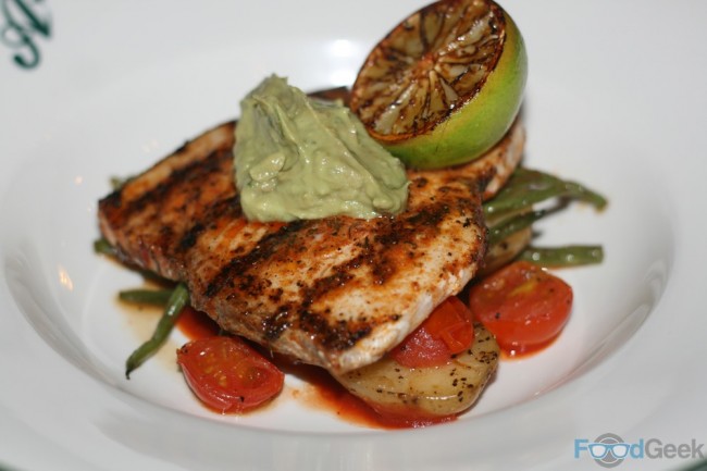 Chargrilled Cajun Swordfish