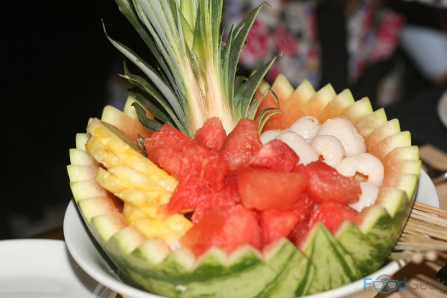 Tropical Malaysian Fruit Platter