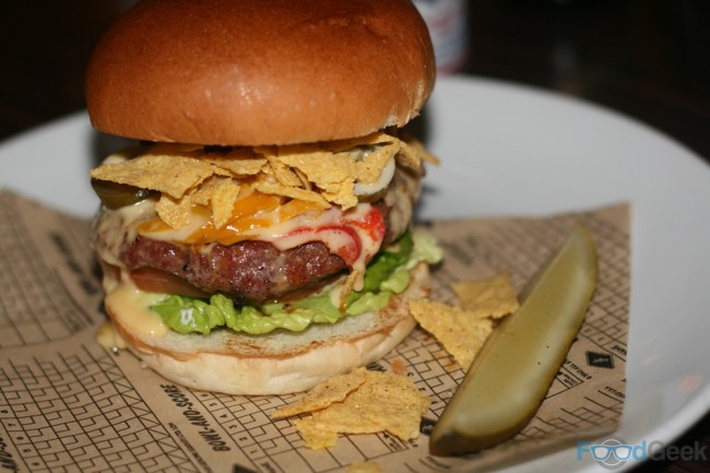 Nacho Cheeseburger