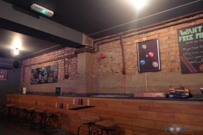 BrewDog Manchester, Upstairs