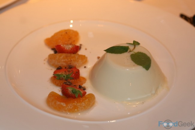 Ginger Panna Cotta