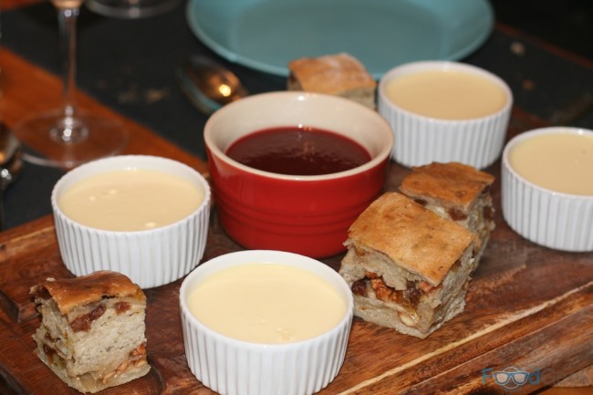 Lemon Posset & Lardy Cake