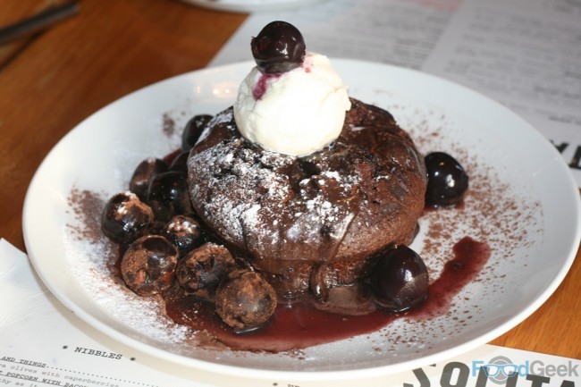 Molten Chocolate Cake