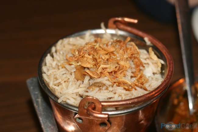 Tamarind Mushroom Rice