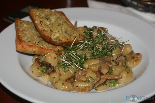 'Potato Dumplings', Creamy Wild Mushrooms