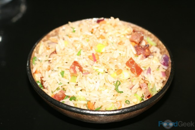 Duck Egg & Sausage Fried Rice