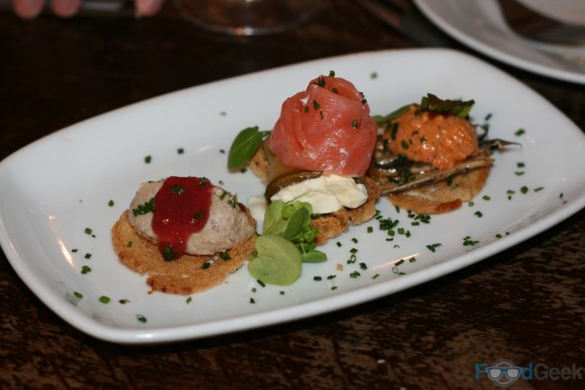 Trio Of Canapés