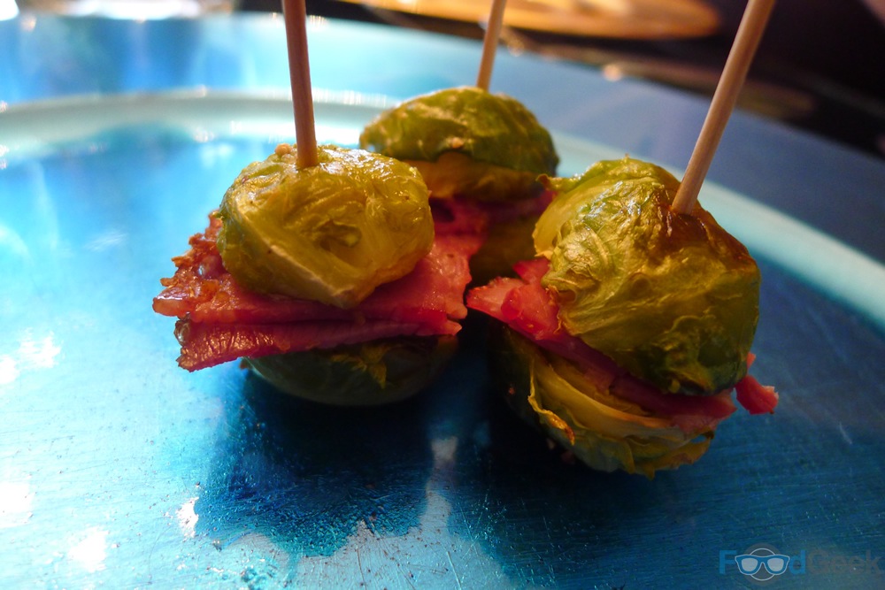 Brussels Sprouts & Pastrami Bites