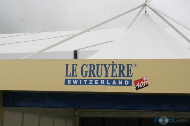 The Worlds Biggest Cheese Marquee