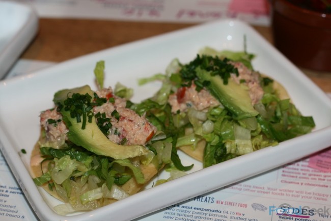 Crab & Avocado Tostadas