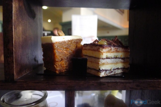 Carrot Cake & Opera Cake