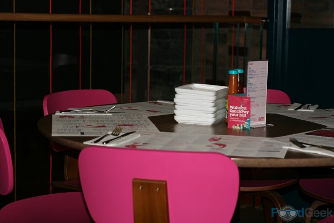 Wahaca Table