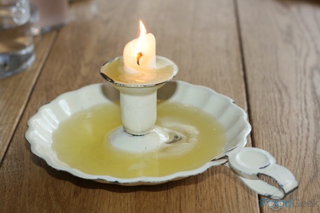 Beef Dripping Candle