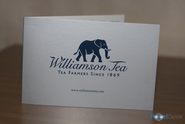 Williamson Tea Card