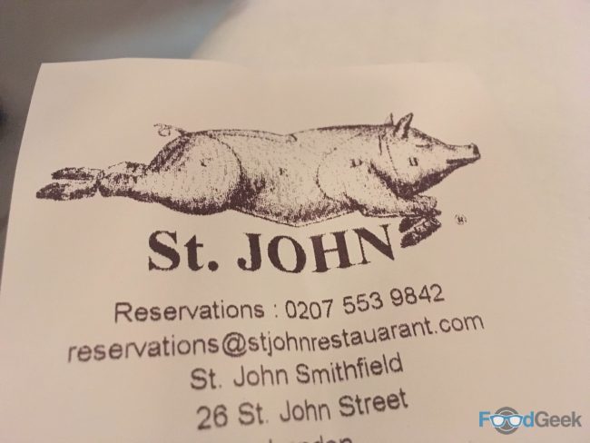 St John Restaurant