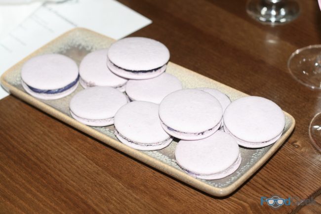 Parma Violet Macarons