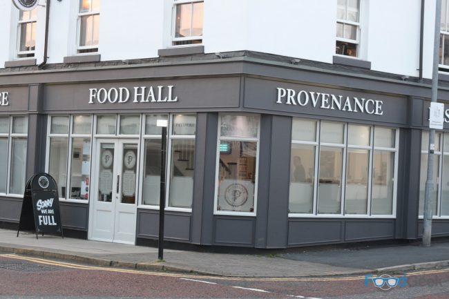 Outside Provenance Food Hall & Restaurant, Westhoughton